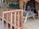 tente en toile et bois - camping Le Haras photo 1