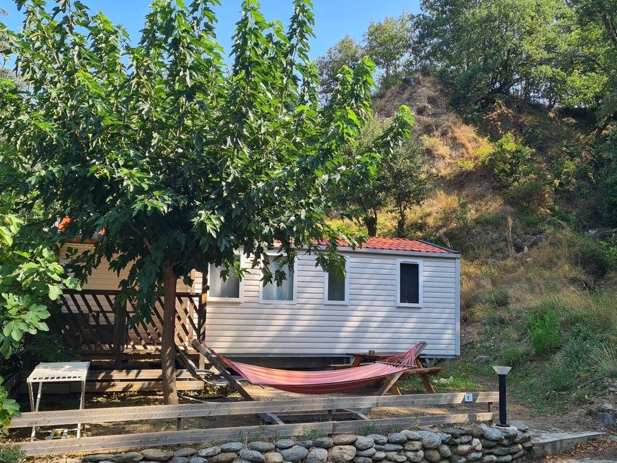 Camping Pas Cher vous présente avec son site Officiel campingpascher.fr, le Camping Le Canigou classé 3 étoiles, situé sur la commune de Espira De Conflent dans le département Pyrénées-orientales (Languedoc Roussillon) en France. Le camping Le Canigou vous propose un hébergement de type chalet de 27 m². L'établissement vous propose 14 autres types d'hébergements. Découvrez tous nos séjours à petits prix dans la commune et aux alentours de Espira De Conflent du département : Pyrénées-orientales (Languedoc Roussillon). Les Avis clients pour le Camping Le Canigou sont excellents avec une note moyenne de 9 sur 10. Rivière, Animations familiales, Aire de jeux enfants, Baby-foot, Canoë-kayak, Cyclisme, Ping-pong, Piscine, Pétanque, Randonnée, Terrain de beach-volley, Dépôt de pain, Snack/Bar,... En savoir plus : cliquez-ICI.