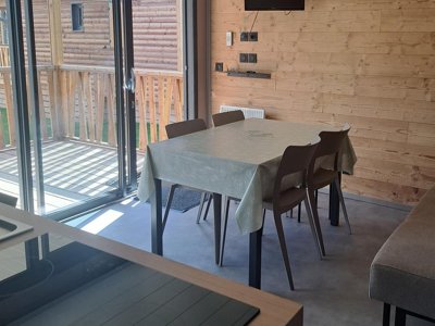 Cliquez pour découvrir toutes les photos de l'HÉBERGEMENT ! chalet - Village De Chalets Le Pas De L’Ours photo 10