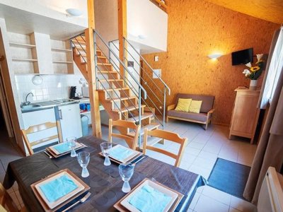 Cliquez pour découvrir toutes les photos de l'HÉBERGEMENT ! chalet - Village De Chalets Le Pas De L’Ours photo 3
