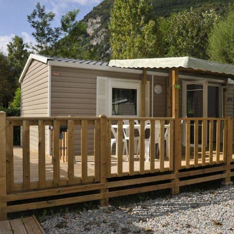 Cliquez pour découvrir toutes les photos de l'HÉBERGEMENT ! mobilhome - Des Grottes photo 2