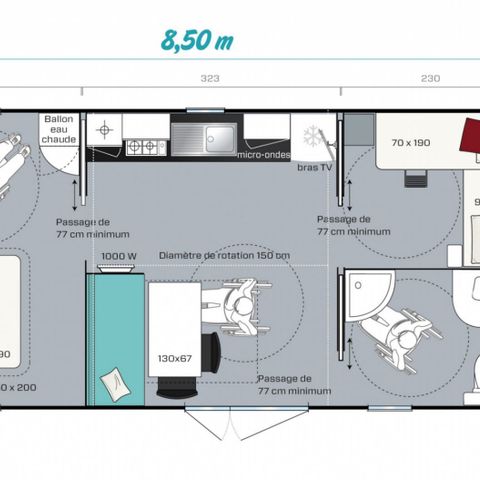 mobilhome - Le Rioumajou photo 1