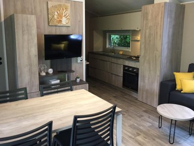 Cliquez pour découvrir toutes les photos de l'HÉBERGEMENT ! mobil-home - Du Valentin photo 4