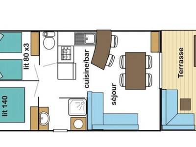 Cliquez pour découvrir toutes les photos de l'HÉBERGEMENT ! chalet - Maeva Escapades Des Gaves photo 8
