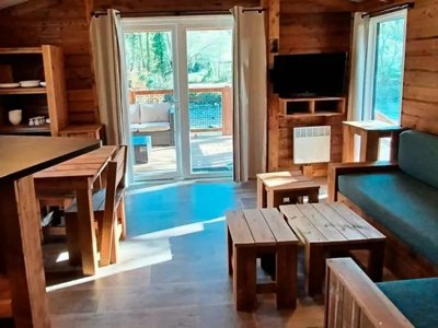 tente en toile et bois - Des Gaves photo 4