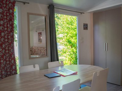 Cliquez pour découvrir toutes les photos de l'HÉBERGEMENT ! mobil-home - Ecovillage Le Soleil Du Pibeste photo 7