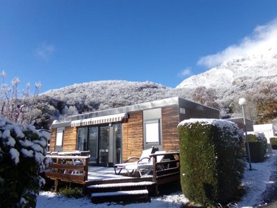 Cliquez pour découvrir toutes les photos de l'HÉBERGEMENT ! mobil-home - Ecovillage Le Soleil Du Pibeste photo 4
