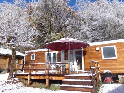 Cliquez pour découvrir toutes les photos de l'HÉBERGEMENT ! mobil-home - Ecovillage Le Soleil Du Pibeste photo 5