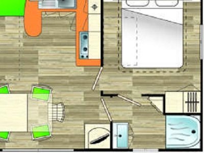 mobil-home - Paradis Ombre Des Tilleuls photo 2