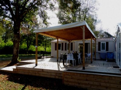 Cliquez pour découvrir toutes les photos de l'HÉBERGEMENT ! mobil-home - Paradis Ombre Des Tilleuls photo 9