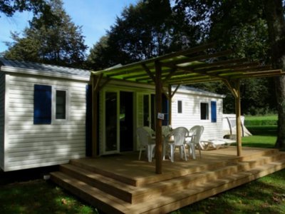 Cliquez pour découvrir toutes les photos de l'HÉBERGEMENT ! mobil-home - Paradis Ombre Des Tilleuls photo 8
