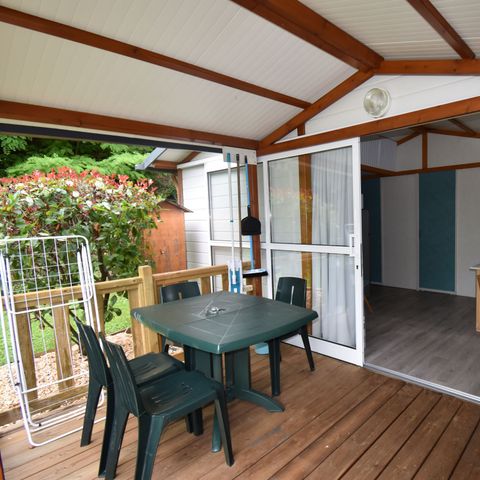Cliquez pour découvrir toutes les photos de l'HÉBERGEMENT ! chalet - Plein Soleil photo 2