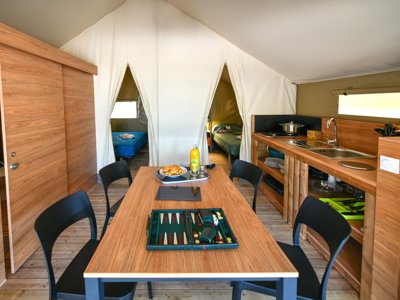 Cliquez pour découvrir toutes les photos de l'HÉBERGEMENT ! lodge - Le Parc De Bormes photo 7