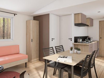 Cliquez pour découvrir toutes les photos de l'HÉBERGEMENT ! mobil-home - Vert Gapeau photo 2