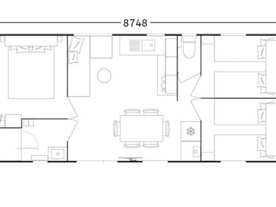 Cliquez pour découvrir toutes les photos de l'HÉBERGEMENT ! mobil-home - Vert Gapeau photo 2
