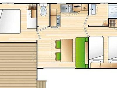 Cliquez pour découvrir toutes les photos de l'HÉBERGEMENT ! mobil-home - Figurotta photo 12