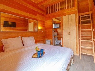 Cliquez pour découvrir toutes les photos de l'HÉBERGEMENT ! chalet - Sites Et Paysages - Le Moulin photo 7