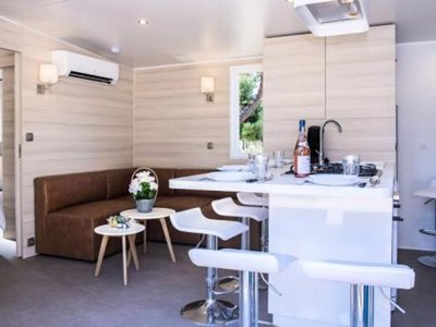 Cliquez pour découvrir toutes les photos de l'HÉBERGEMENT ! mobil-home - Domaine Les Mûriers photo 2