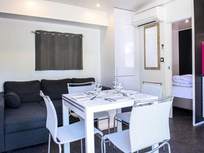 Cliquez pour découvrir toutes les photos de l'HÉBERGEMENT ! mobil-home - Domaine Les Mûriers photo 6