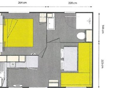 Cliquez pour découvrir toutes les photos de l'HÉBERGEMENT ! mobil-home - Flower Le Rochelongue photo 4