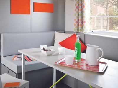 Cliquez pour découvrir toutes les photos de l'HÉBERGEMENT ! mobil-home - Flower Le Rochelongue photo 4
