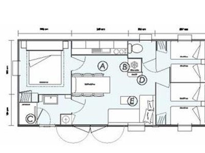 Cliquez pour découvrir toutes les photos de l'HÉBERGEMENT ! mobil-home - Flower Le Rochelongue photo 3