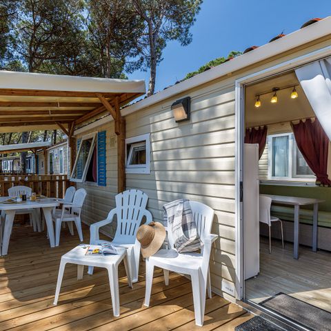 Cliquez pour découvrir toutes les photos de l'HÉBERGEMENT ! mobilhome - Méditerranée Plage photo 2