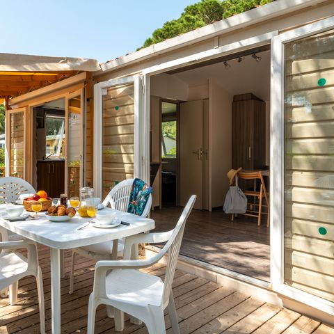 Cliquez pour découvrir toutes les photos de l'HÉBERGEMENT ! mobilhome - Méditerranée Plage photo 4