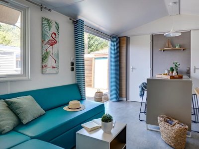 Cliquez pour découvrir toutes les photos de l'HÉBERGEMENT ! mobil-home - Californie Plage photo 3