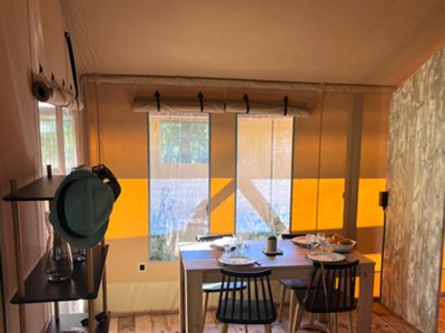 tente en toile et bois - De Montolieu photo 7
