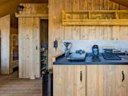 tente en toile et bois - camping De Montolieu photo 2
