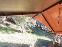 tente en toile et bois - camping De Montolieu photo 8