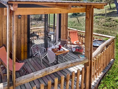 Cliquez pour découvrir toutes les photos de l'HÉBERGEMENT ! lodge - Au Paradis Des Campeurs photo 5