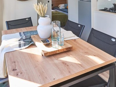 Cliquez pour découvrir toutes les photos de l'HÉBERGEMENT ! mobil-home - Flower De La Corniche photo 12