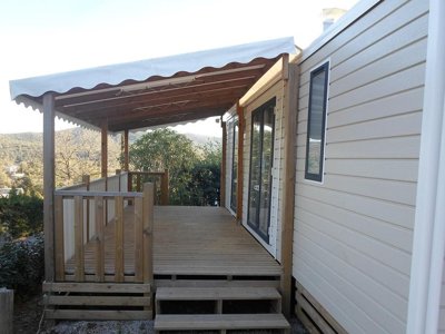 Cliquez pour découvrir toutes les photos de l'HÉBERGEMENT ! mobil-home - Domaine De La Bergerie photo 8
