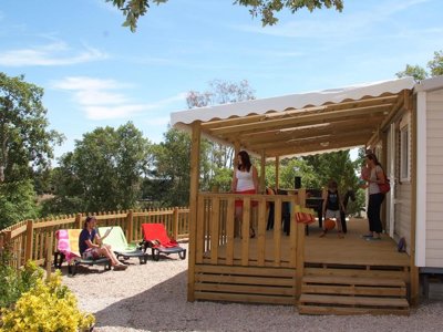 Cliquez pour découvrir toutes les photos de l'HÉBERGEMENT ! mobil-home - Domaine De La Bergerie photo 6