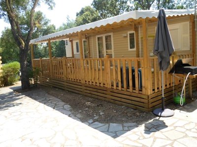 Cliquez pour découvrir toutes les photos de l'HÉBERGEMENT ! mobil-home - Domaine De La Bergerie photo 2