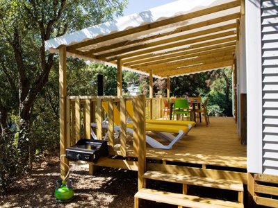 Cliquez pour découvrir toutes les photos de l'HÉBERGEMENT ! mobil-home - Domaine De La Bergerie photo 3