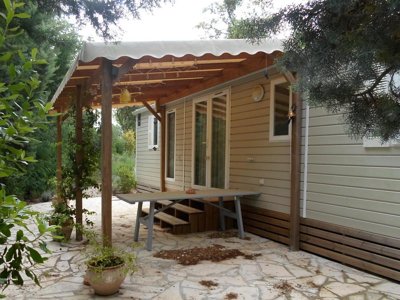 Cliquez pour découvrir toutes les photos de l'HÉBERGEMENT ! mobil-home - Domaine De La Bergerie photo 3