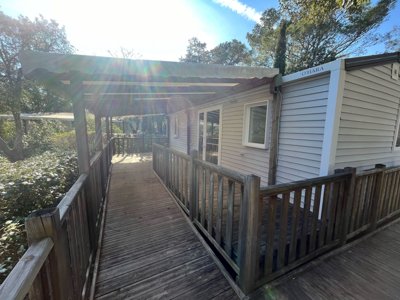 Cliquez pour découvrir toutes les photos de l'HÉBERGEMENT ! mobil-home - Domaine De La Bergerie photo 2