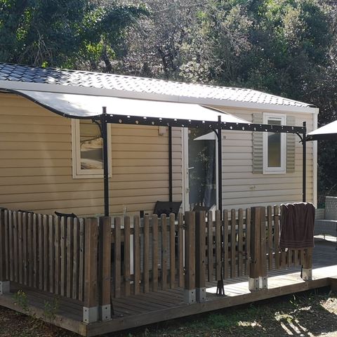 Cliquez pour découvrir toutes les photos de l'HÉBERGEMENT ! mobil-home - Les Lauriers Roses photo 4