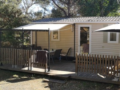 Cliquez pour découvrir toutes les photos de l'HÉBERGEMENT ! mobil-home - Les Lauriers Roses photo 9
