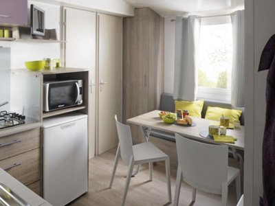 Cliquez pour découvrir toutes les photos de l'HÉBERGEMENT ! mobil-home - Les Lauriers Roses photo 4