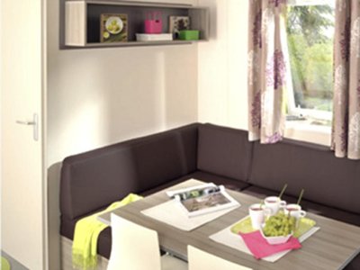 Cliquez pour découvrir toutes les photos de l'HÉBERGEMENT ! mobil-home - Les Lauriers Roses photo 3
