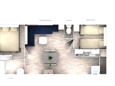 mobil-home - Les Bois Flottés photo 12