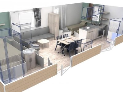 mobil-home - Les Bois Flottés photo 13