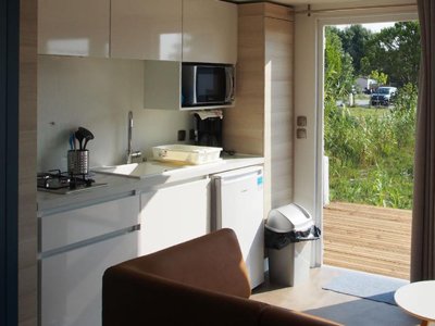 Cliquez pour découvrir toutes les photos de l'HÉBERGEMENT ! mobil-home - Les Bois Flottés photo 4