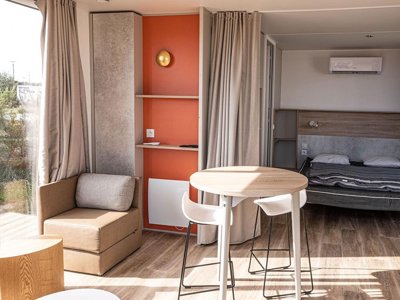 Cliquez pour découvrir toutes les photos de l'HÉBERGEMENT ! mobil-home - Les Bois Flottés photo 5