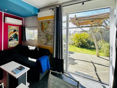 Cliquez pour découvrir toutes les photos de l'HÉBERGEMENT ! mobil-home - Les Bois Flottés photo 9