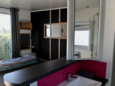 Cliquez pour découvrir toutes les photos de l'HÉBERGEMENT ! mobil-home - Les Bois Flottés photo 10